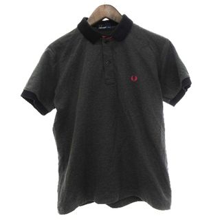 フレッドペリー(FRED PERRY)のフレッドペリー ポロシャツ 半袖 ロゴ ワンポイント 無地 コットン グレー M(ポロシャツ)