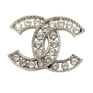 シャネル(CHANEL)の[USED/中古]CHANEL シャネル ピアス ココマーク ラインストーン A21B 片耳 シルバー 中古 tdc-001310-4d(ピアス)