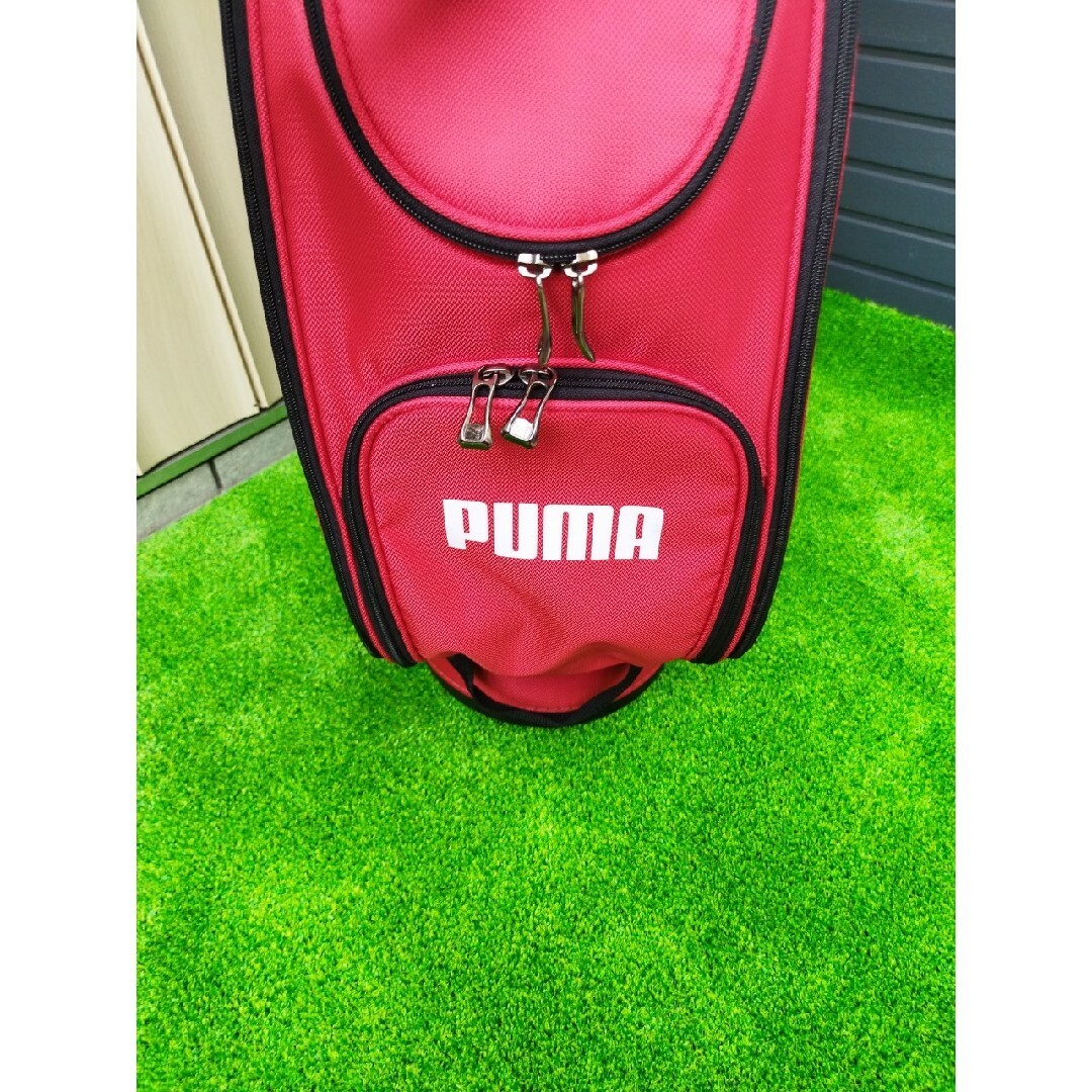 PUMA(プーマ)の【美品】PUMA　プーマ　ゴルフバック　キャディバック スポーツ/アウトドアのゴルフ(バッグ)の商品写真