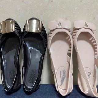 サルヴァトーレフェラガモ(Salvatore Ferragamo)の【サルヴァトーレフェラガモ 】ラバーシューズ(サンダル)