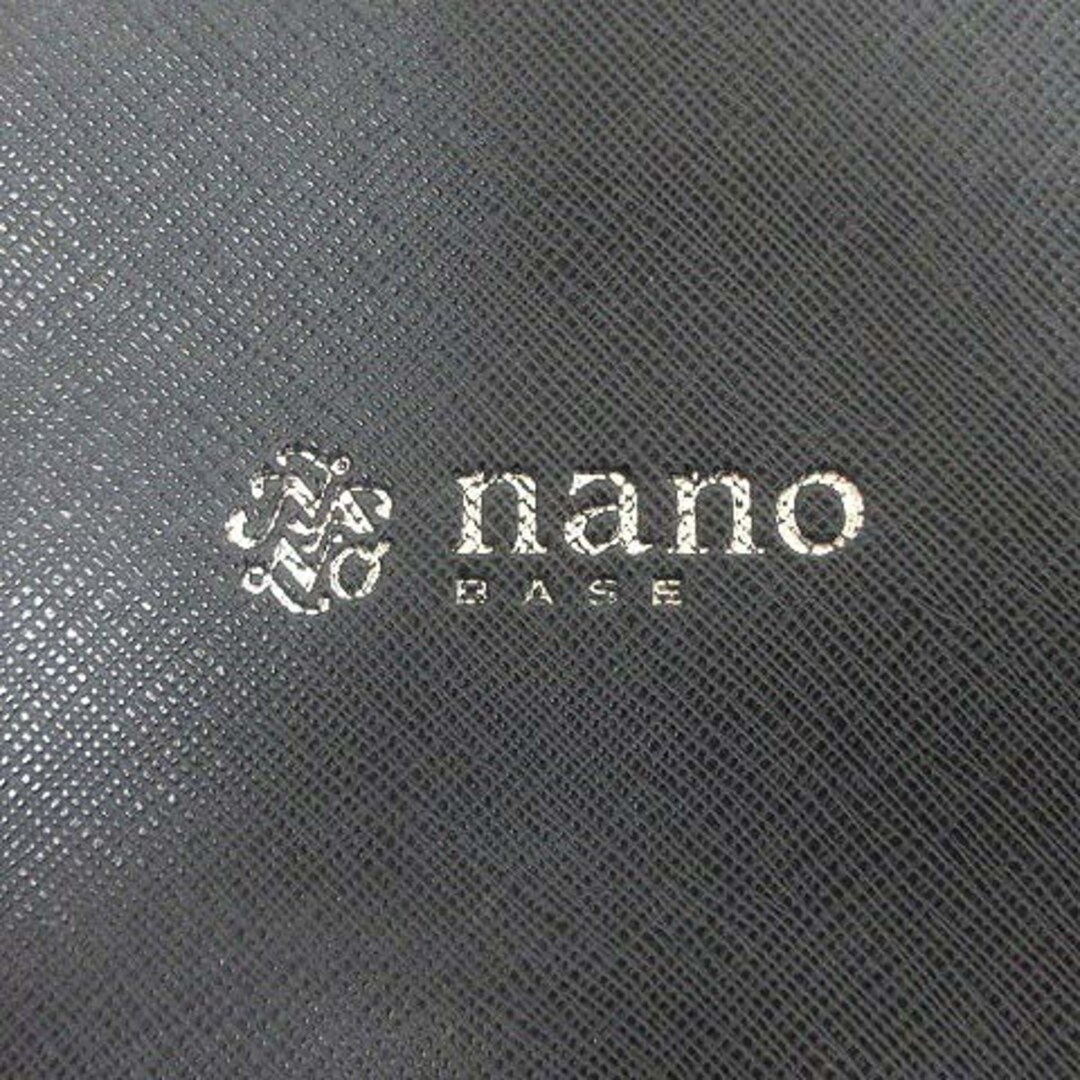 nano・universe(ナノユニバース)のナノユニバース クラッチバッグ セカンド ハンド 2way 合成皮革 紺 メンズのバッグ(セカンドバッグ/クラッチバッグ)の商品写真