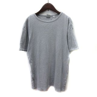 アヴィレックス(AVIREX)のアヴィレックス Tシャツ カットソー リブ 半袖 L グレー /YI(Tシャツ/カットソー(半袖/袖なし))