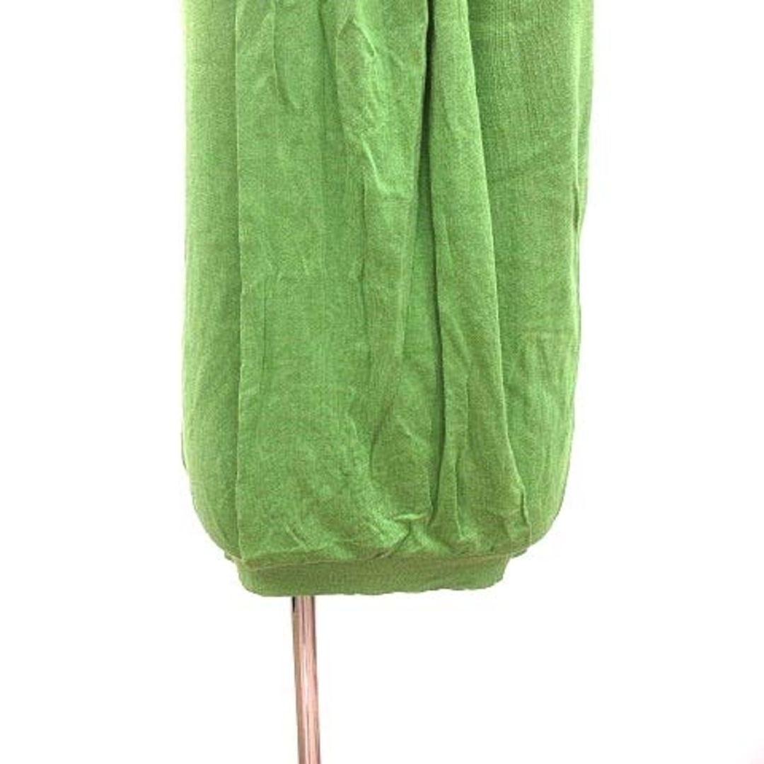 DKNY(ダナキャランニューヨーク)のDKNY ワンピース チュニック ニット 半袖 S 緑 グリーン /YK ■MO レディースのトップス(チュニック)の商品写真