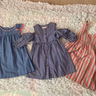 ザラキッズ(ZARA KIDS)のワンピース　チュニック　セット　120〜130弱(ワンピース)