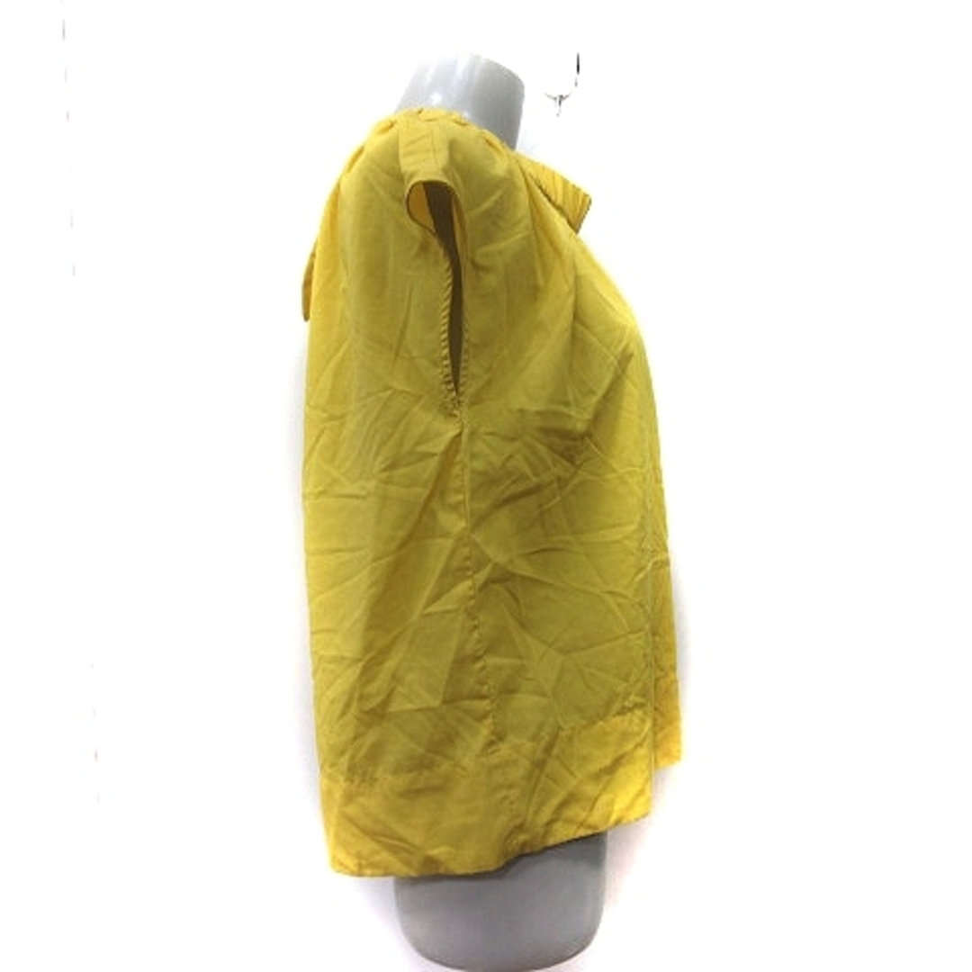 Techichi(テチチ)のテチチ シャツ ブラウス プルオーバー フレンチスリーブ F 黄色 イエロー レディースのトップス(シャツ/ブラウス(半袖/袖なし))の商品写真