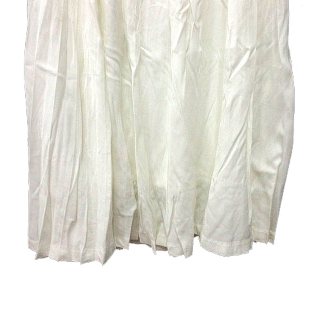 Andemiu(アンデミュウ)のアンデミュウ Andemiu フレアスカート ミモレ ロング F 白 ■MO レディースのスカート(ロングスカート)の商品写真