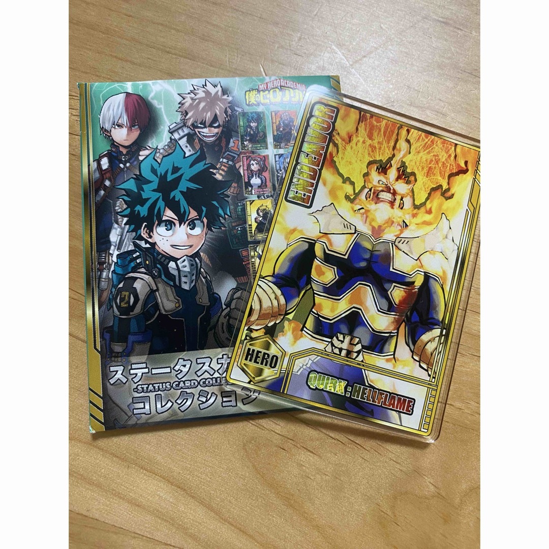 僕のヒーローアカデミア ヒロアカ ステータスカードコレクション エンデヴァー エンタメ/ホビーのアニメグッズ(カード)の商品写真
