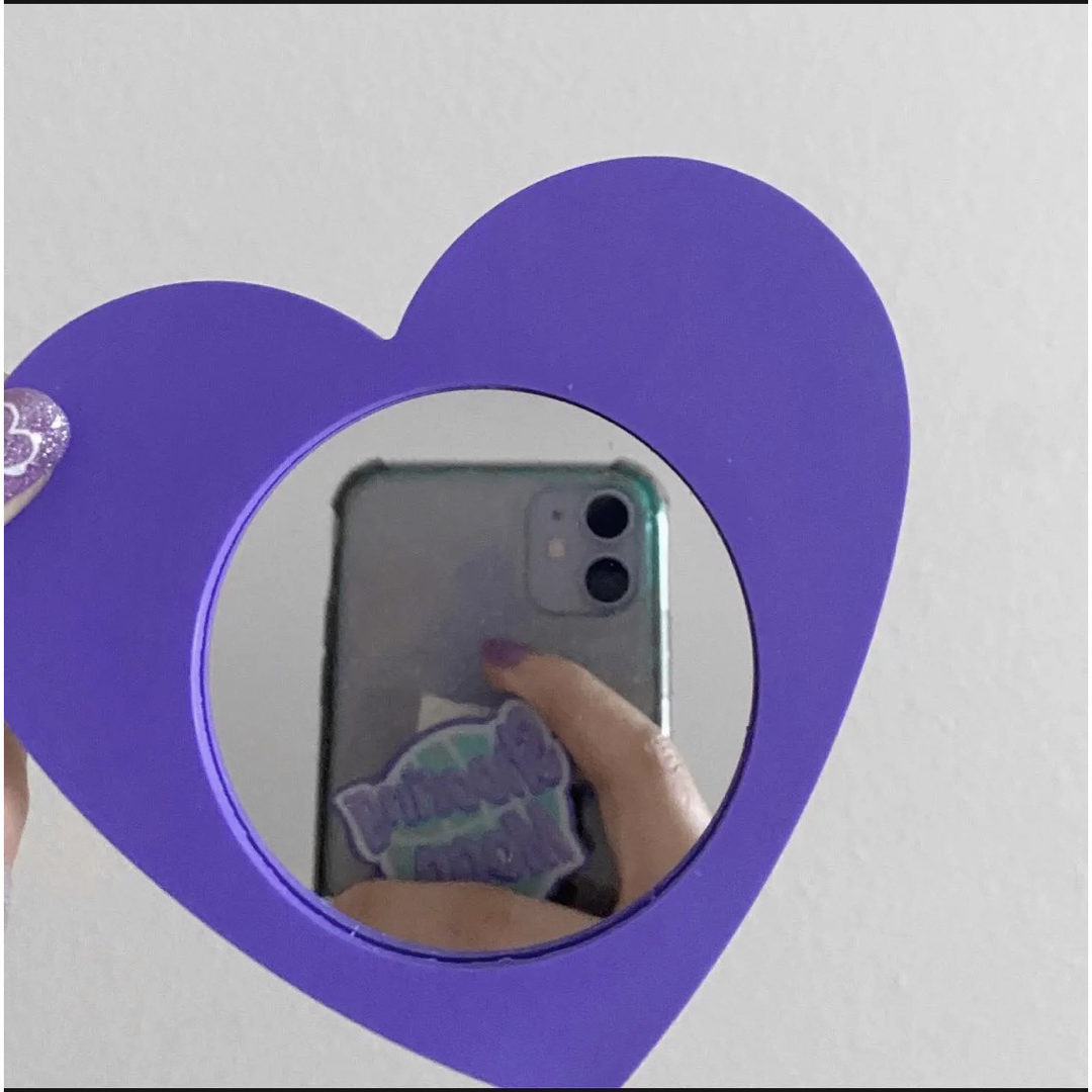 Shooting Moon Heart Mirror ハート ミラーの通販 by .｜ラクマ