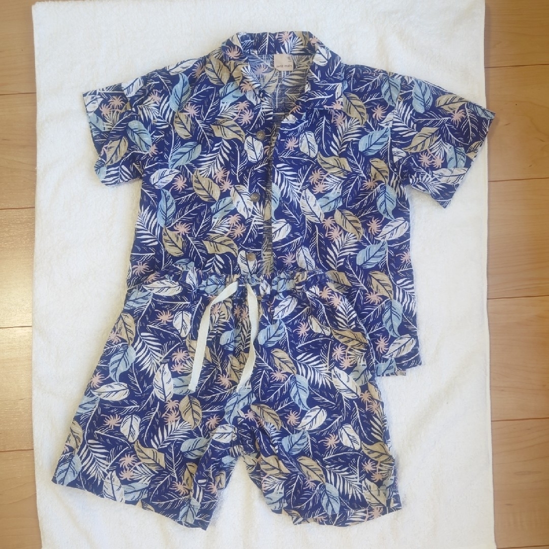 petit main(プティマイン)のpetit main　セットアップ　110 キッズ/ベビー/マタニティのキッズ服男の子用(90cm~)(甚平/浴衣)の商品写真