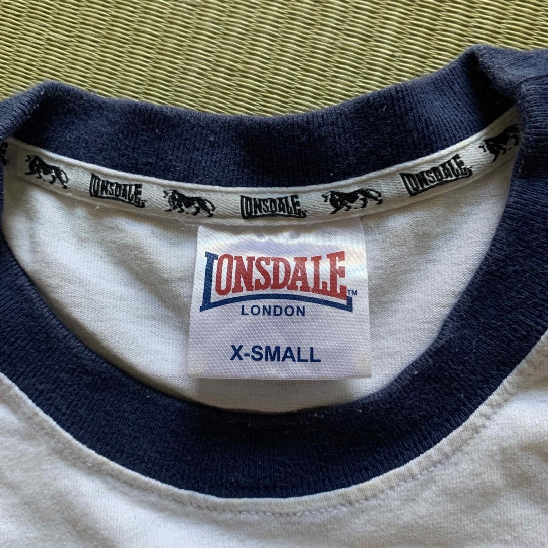 LONSDALE(ロンズデール)のLONSDALE Tシャツ　XS メンズのトップス(Tシャツ/カットソー(半袖/袖なし))の商品写真