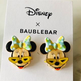 Disney - ディズニーコラボ バウブルバー ピアス サングラス ミニー