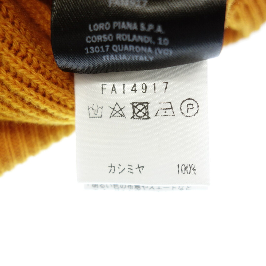 LORO PIANA - ロロピアーナ クルーネック セーター カシミア100