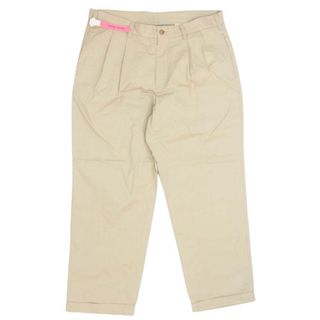 マウンテンリサーチ(MOUNTAIN RESEARCH)のMOUNTAIN RESEARCH マウンテンリサーチ チノ TR-3663  MT Trousers テーパード トラウザー パンツ ベージュ系 XL【新古品】【未使用】【中古】(チノパン)