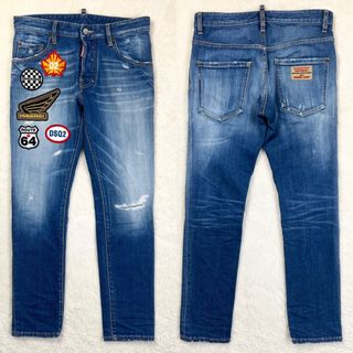 DSQUARED2 - ディースクエアード デニム ボトムス ワッペン メンズ