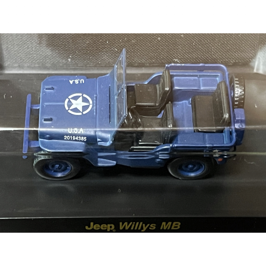 京商(キョウショウ)の京商1/64 USA2 JEEP WILLYS MB ジープ ウィリス ネイビー エンタメ/ホビーのおもちゃ/ぬいぐるみ(ミニカー)の商品写真