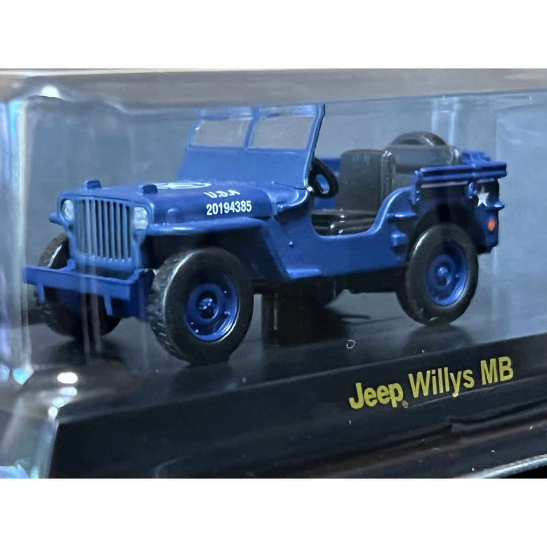 京商(キョウショウ)の京商1/64 USA2 JEEP WILLYS MB ジープ ウィリス ネイビー エンタメ/ホビーのおもちゃ/ぬいぐるみ(ミニカー)の商品写真