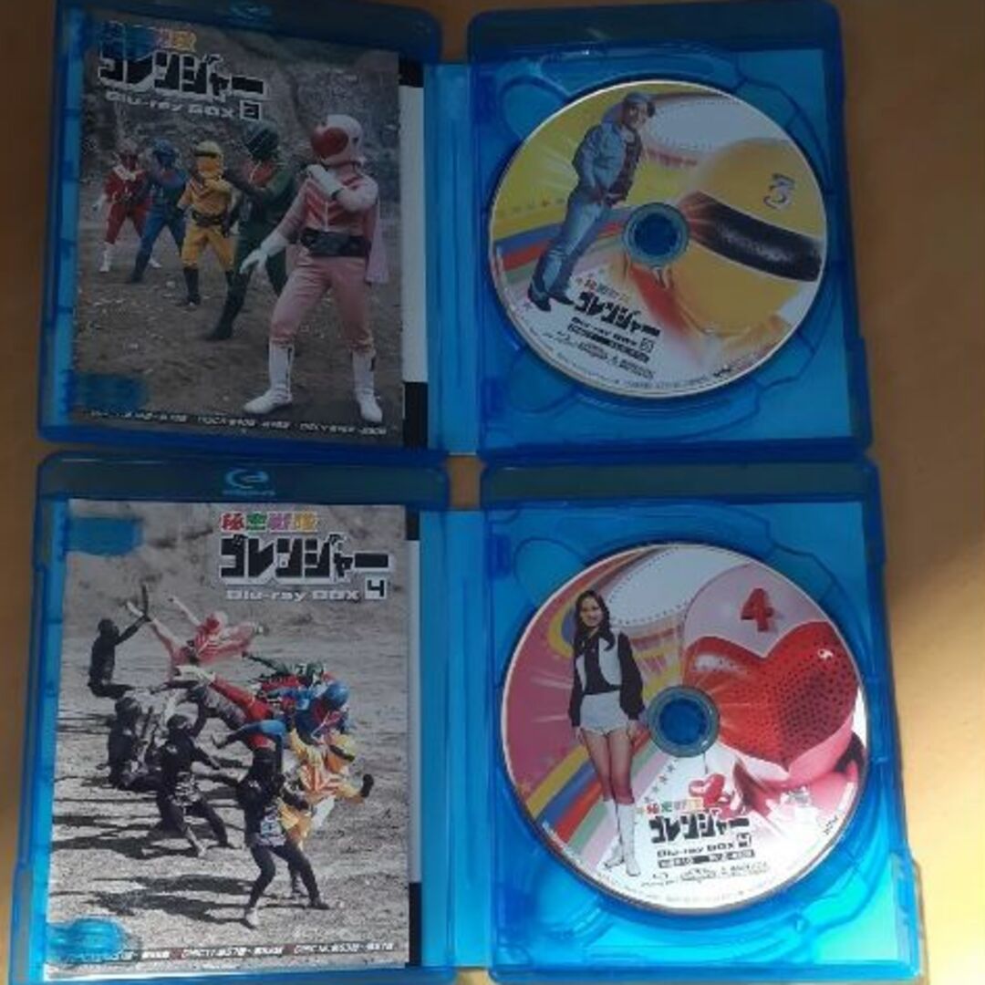 秘密戦隊ゴレンジャー Blu-ray BOX 1～5　 【全巻収納BOX付】 エンタメ/ホビーのDVD/ブルーレイ(日本映画)の商品写真