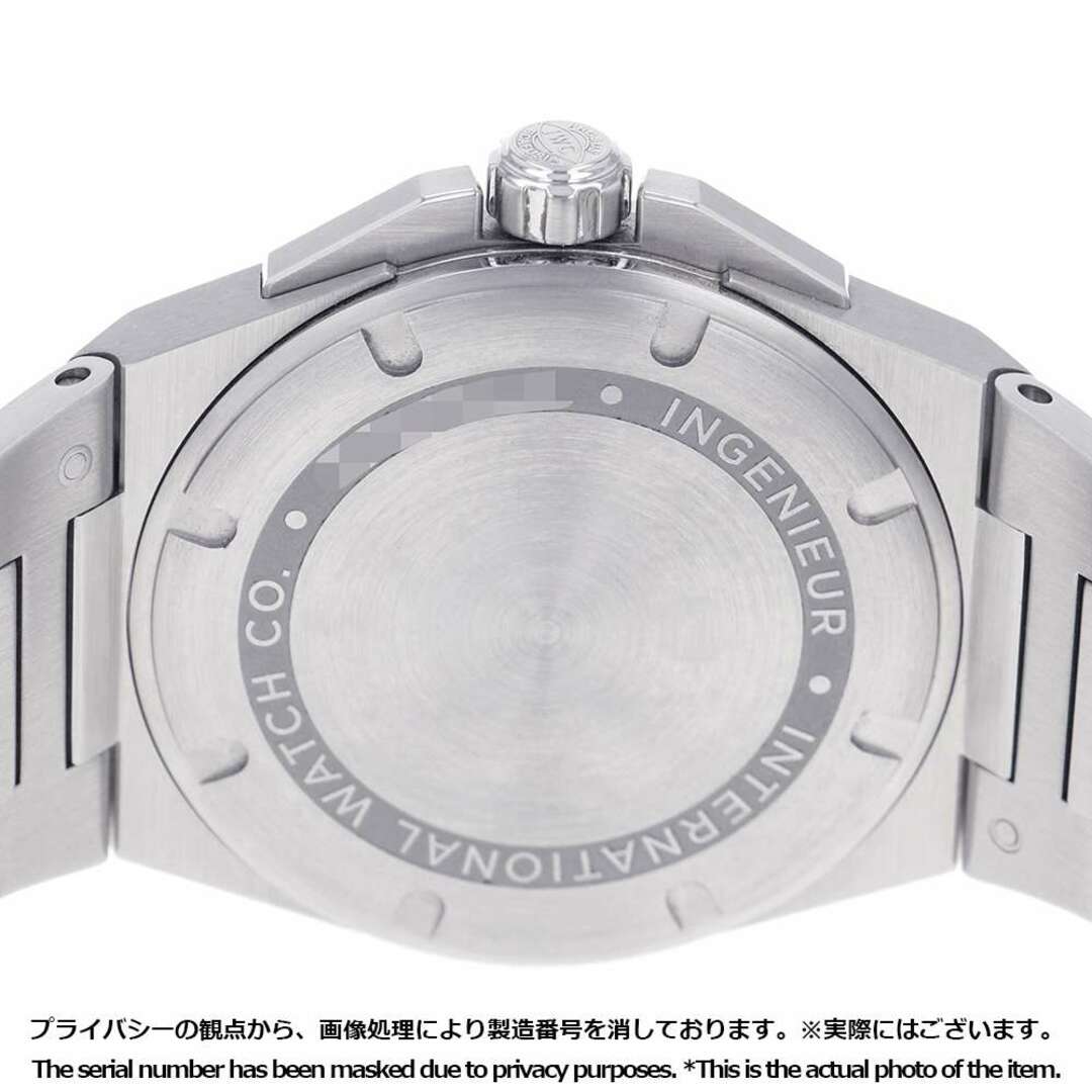 IWC インヂュニア IW323902 腕時計 黒文字盤