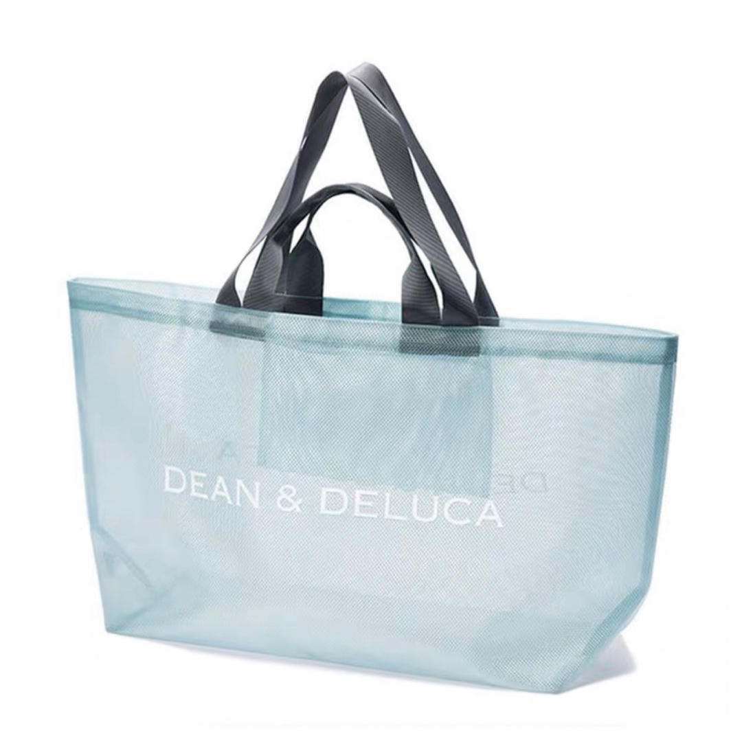 DEAN & DELUCA(ディーンアンドデルーカ)のメッシュブルートートバッグディーンアンドデルーカラージ メンズのバッグ(トートバッグ)の商品写真