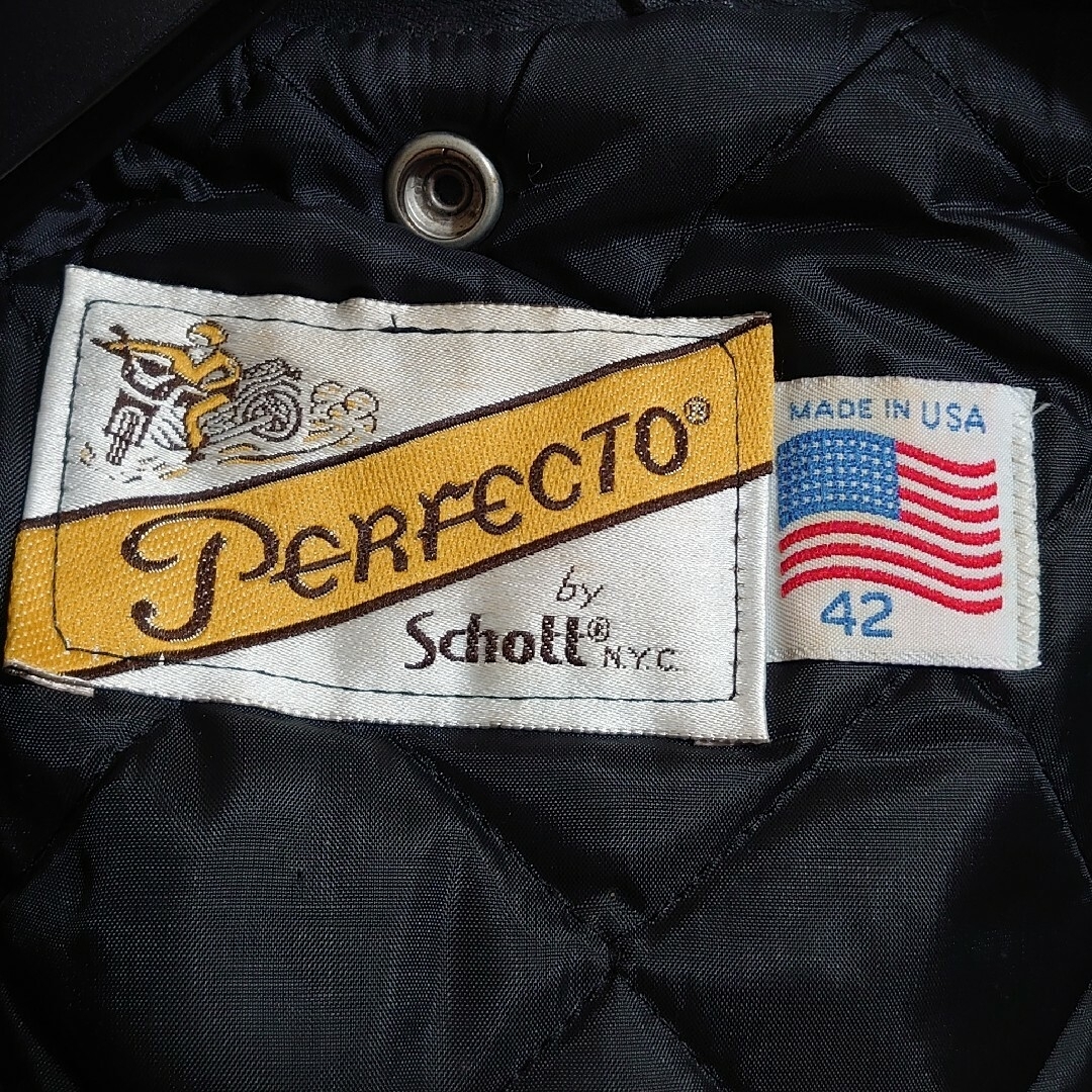 schott - ☆超美品☆Schott618 size 42 Wライダースジャケット