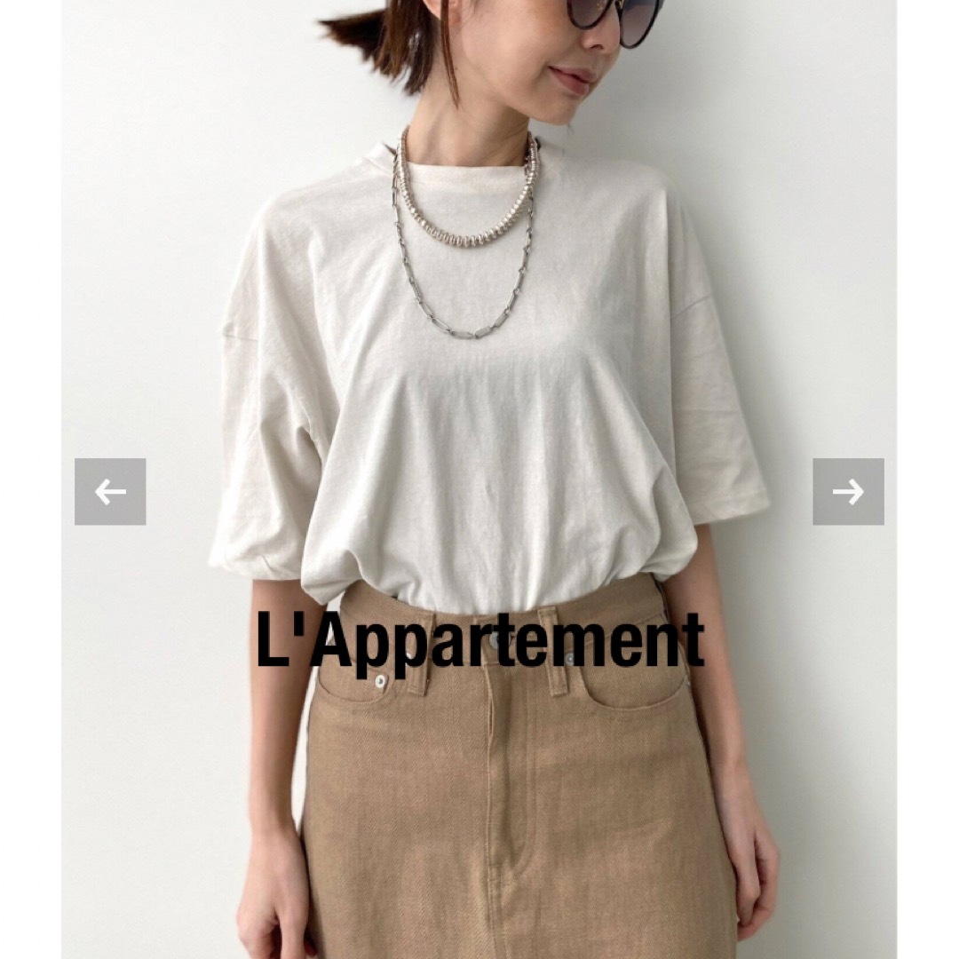 L'Appartement DEUXIEME CLASSE(アパルトモンドゥーズィエムクラス)のアパルトモン グレイコード　リラックスTシャツ レディースのトップス(Tシャツ(半袖/袖なし))の商品写真