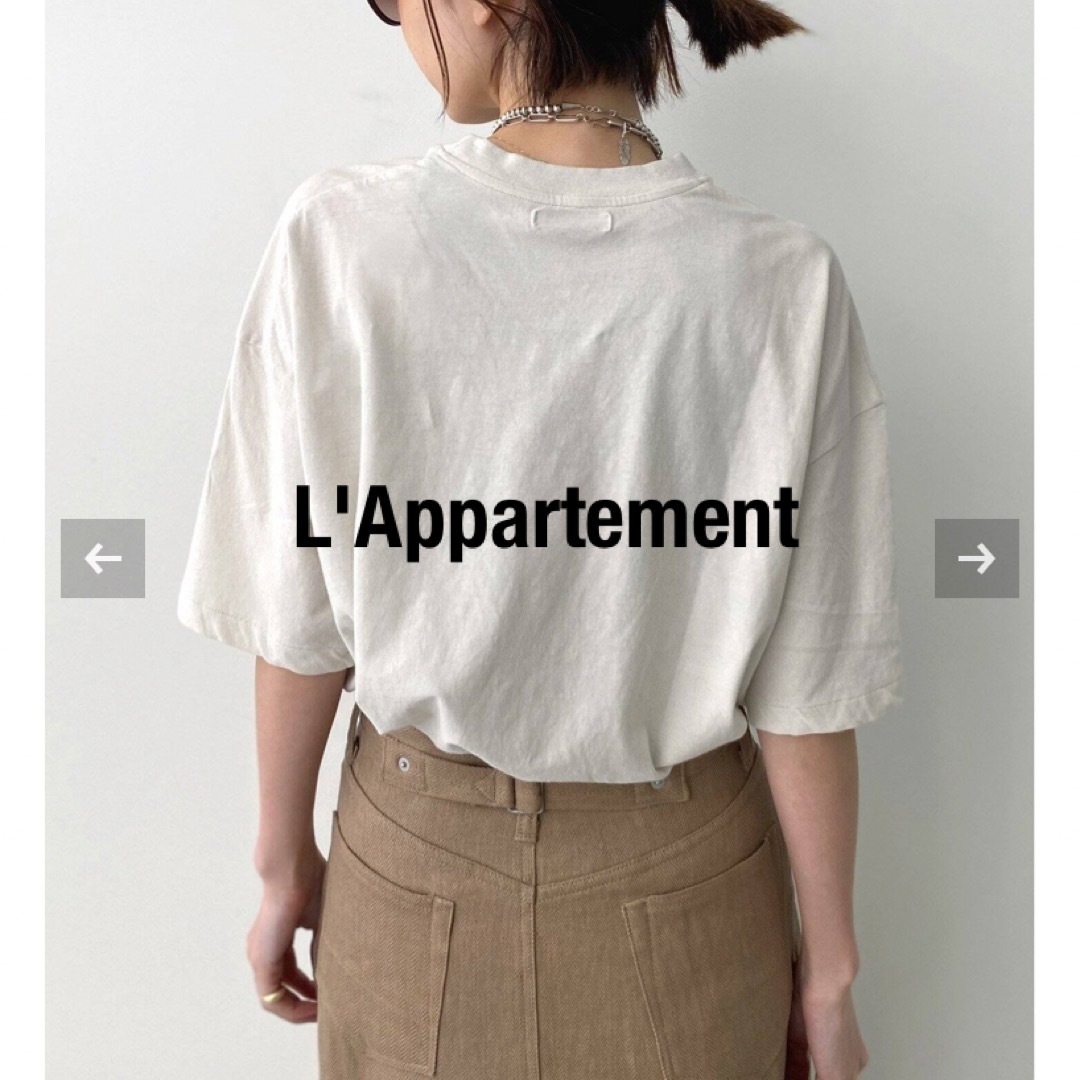 L'Appartement DEUXIEME CLASSE(アパルトモンドゥーズィエムクラス)のアパルトモン グレイコード　リラックスTシャツ レディースのトップス(Tシャツ(半袖/袖なし))の商品写真