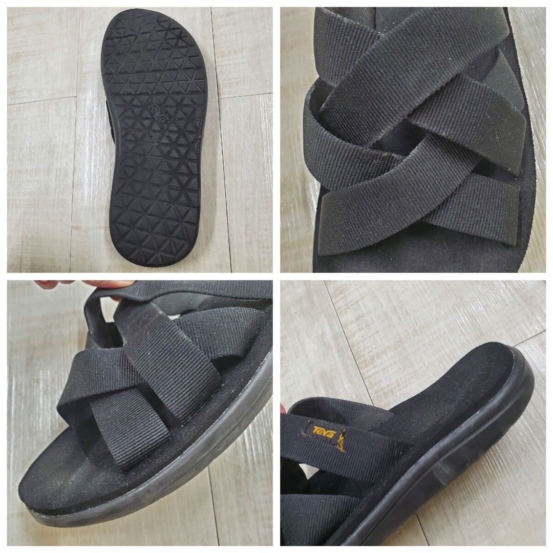 Teva(テバ)のTeva M VOYA SLIDE メンズ サンダル ブラック 27.0cm メンズの靴/シューズ(サンダル)の商品写真