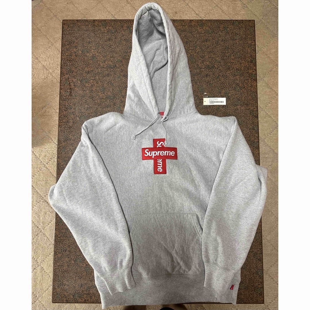 Supreme Cross Boxlogo Hooded Sweatshirt