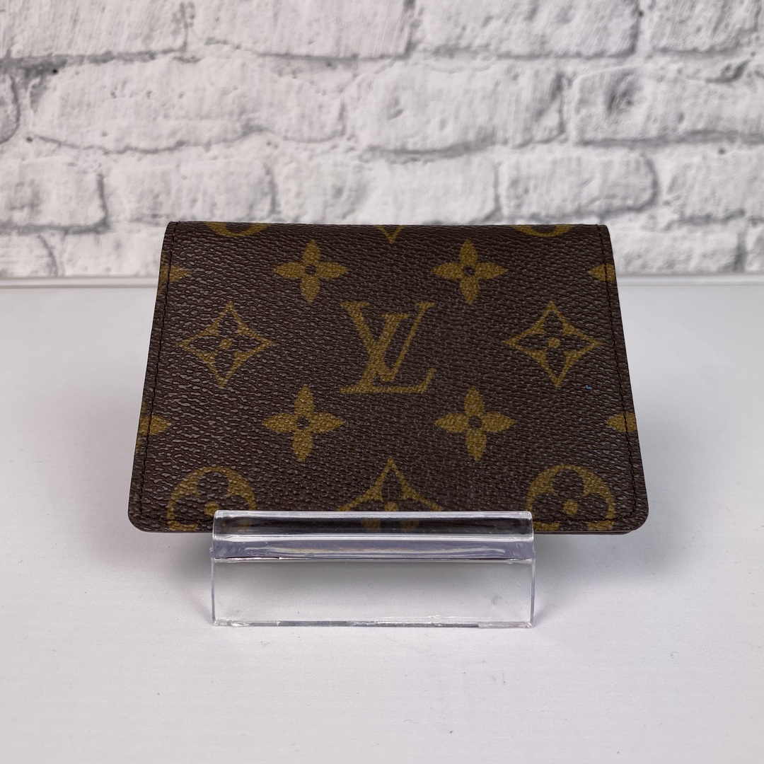 LOUIS VUITTON モノグラム パスケース 定期入れ (極美品) - 名刺入れ