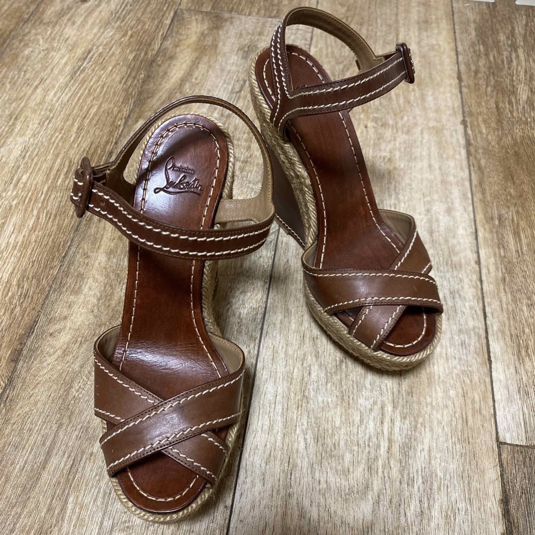 Christian Louboutin - 定価9.3万円 クリスチャンルブタン レザー