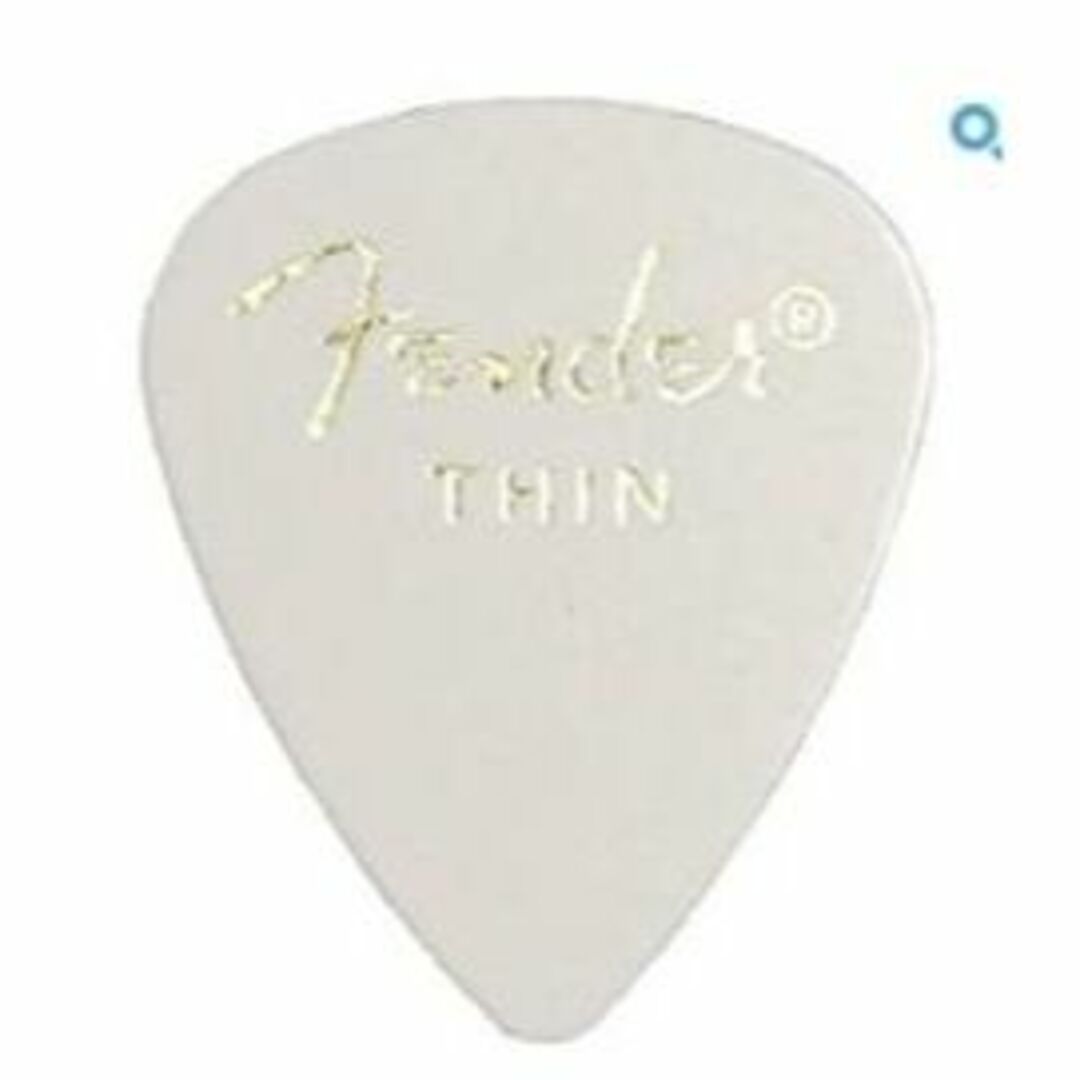 Fender ギター ピック 351 ホワイト・ シン 10枚 楽器の楽器 その他(その他)の商品写真