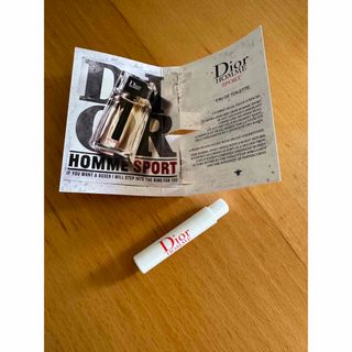 ディオールオム(DIOR HOMME)の【ディオール オム】DIOR HOMME SPORT オードトワレ【試供品】(香水(男性用))