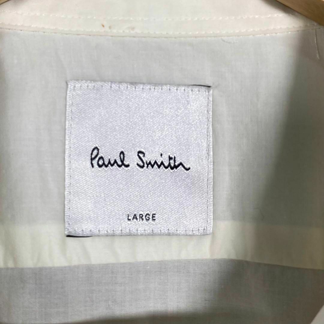 『Paul Smith』ポールスミス (L) ペイント長袖シャツ