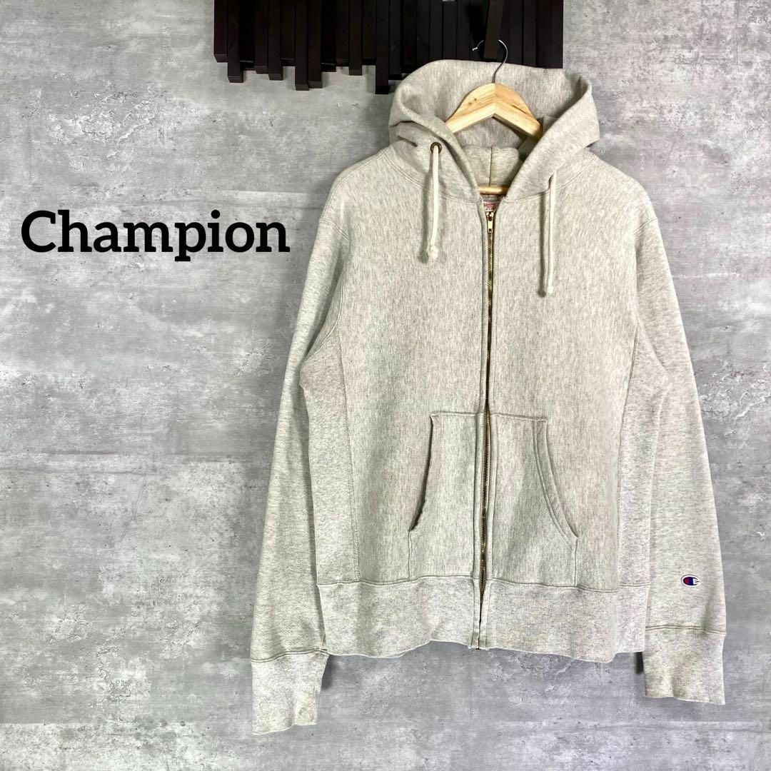 『Champion』チャンピオン (XL) 単色タグ ジップパーカー | フリマアプリ ラクマ