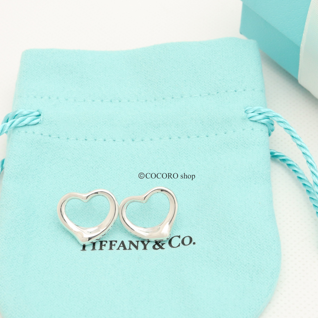 Tiffany & Co.(ティファニー)の【美品】TIFFANY&Co. ラージ オープン ハート ピアス レディースのアクセサリー(ピアス)の商品写真