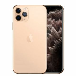 アップル(Apple)の【中古】 iPhone11 Pro Max 64GB ゴールド SIMフリー 本体 Aランク スマホ iPhone 11 Pro Max アイフォン アップル apple  【送料無料】 ip11pmmtm1178(スマートフォン本体)