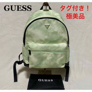 タグ付き 極美品！GUESS リュック バックパック 大容量 A4サイズ収納可