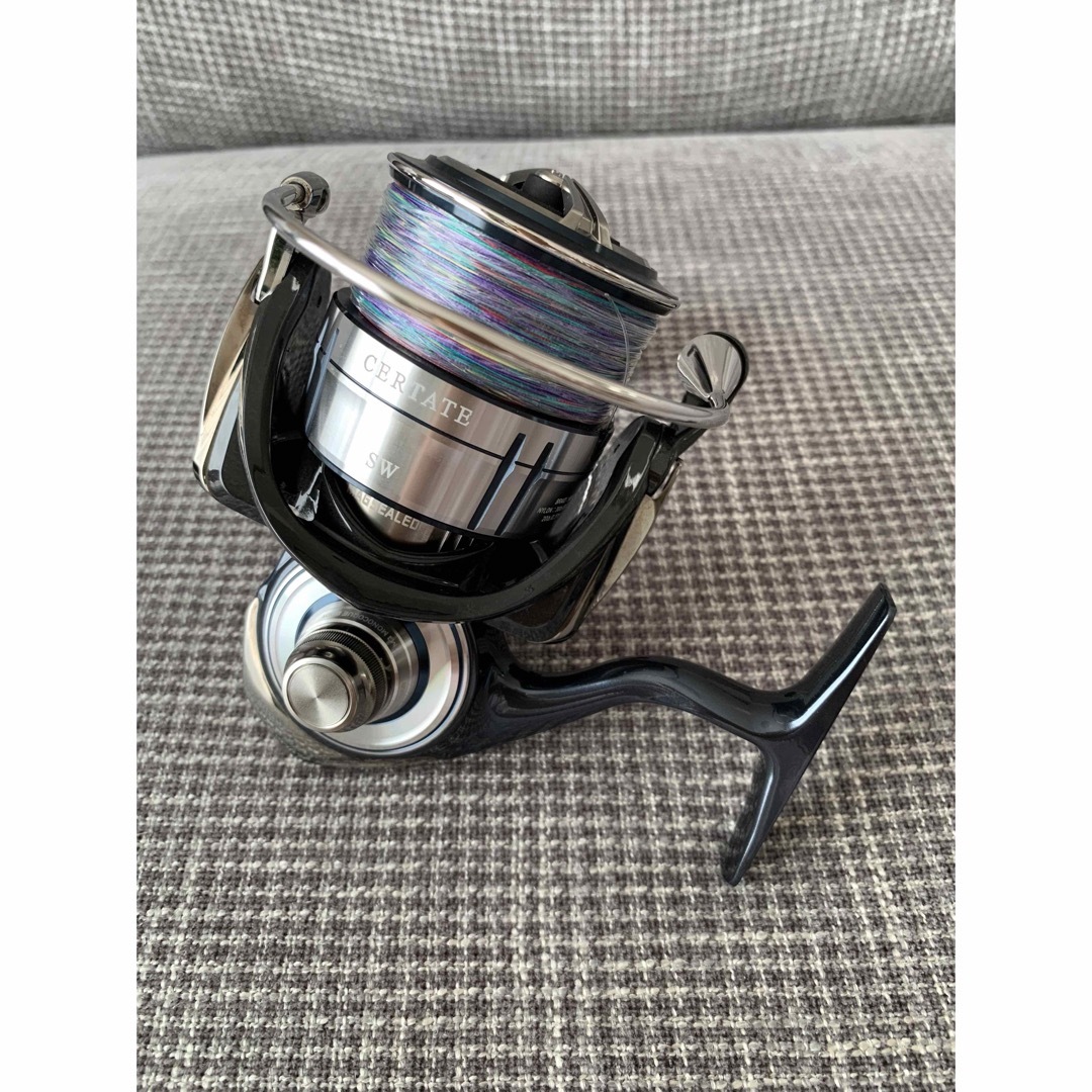 極美品 ダイワ 21セルテートSW 6000-H(ノブ+別注リールスタンド 極美品 ダイワ 21セルテートSW 6000-H(ノブ+別注リールスタンド