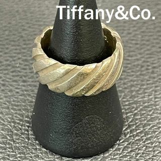 ティファニー(Tiffany & Co.)のティファニー ツイストトルネードリング SV925 シルバー アクセサリー(リング(指輪))