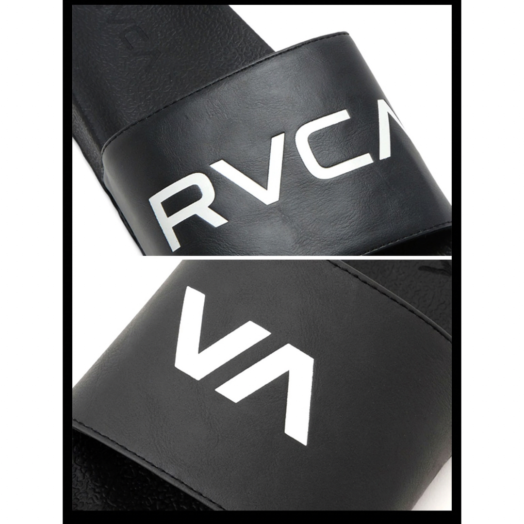 RVCA(ルーカ)の新品　RVCA／ルーカ　 シャワーサンダル  　レディースサンダル　 BLACK レディースの靴/シューズ(ビーチサンダル)の商品写真