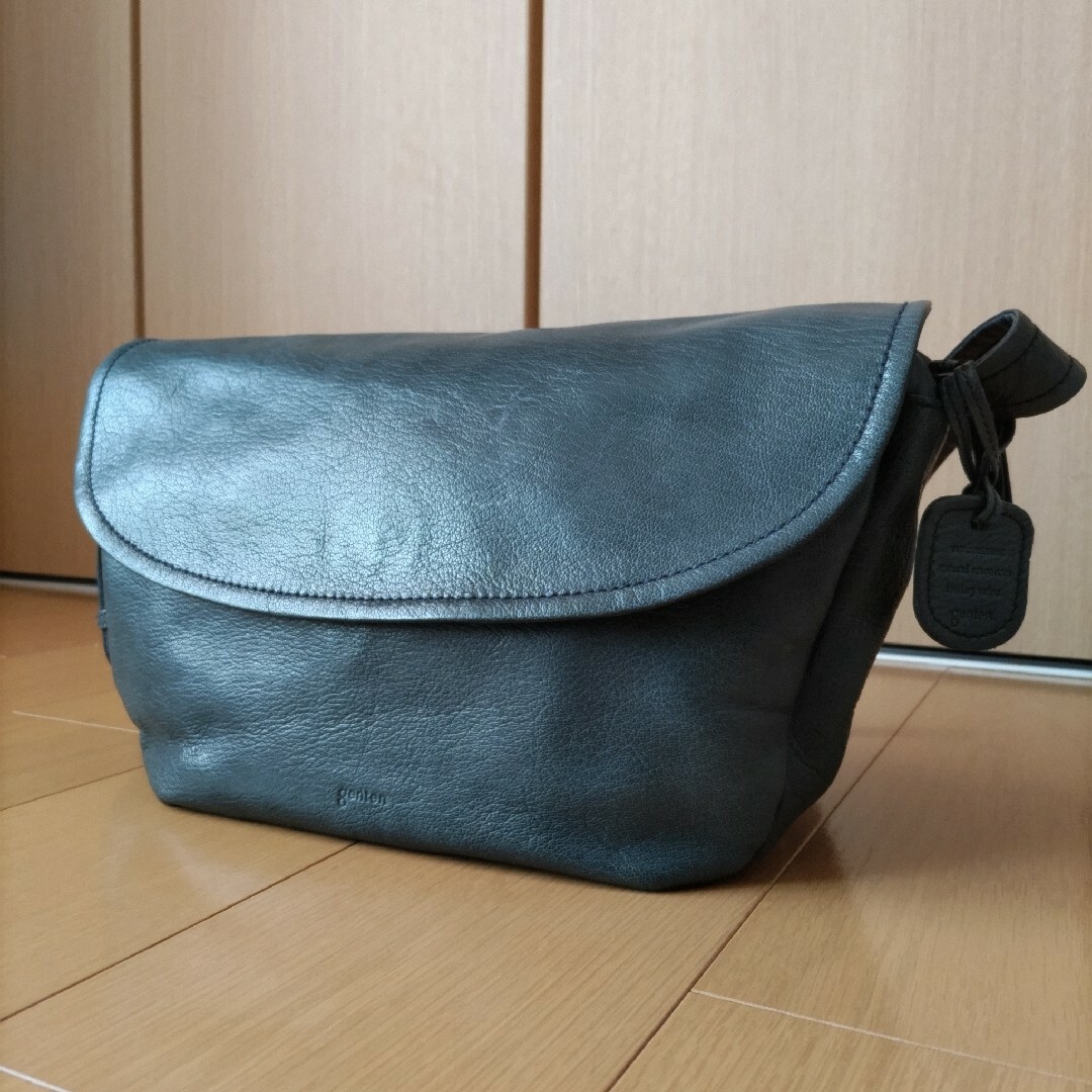 genten - genten♡ゴートヌメショルダーバッグ♡ゲンテンの通販 by