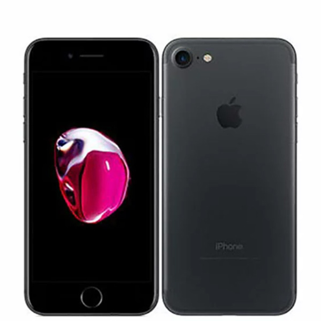 iPhone7 128GB ブラック SIMフリー 本体 Aランク スマホ iPhone 7 アイフォン アップル apple  【送料無料】 ip7mtm483