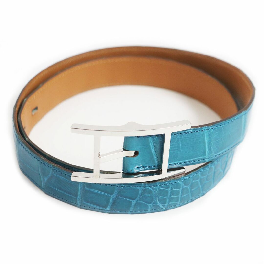 Hermes - 美品□HERMES/エルメス アピ Hロゴ シルバーバックル