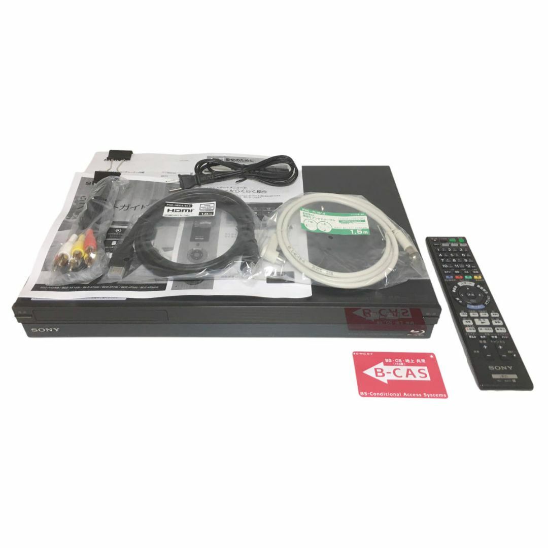 SONY 1TB 2チューナー ブルーレイレコーダー BDZ-X100