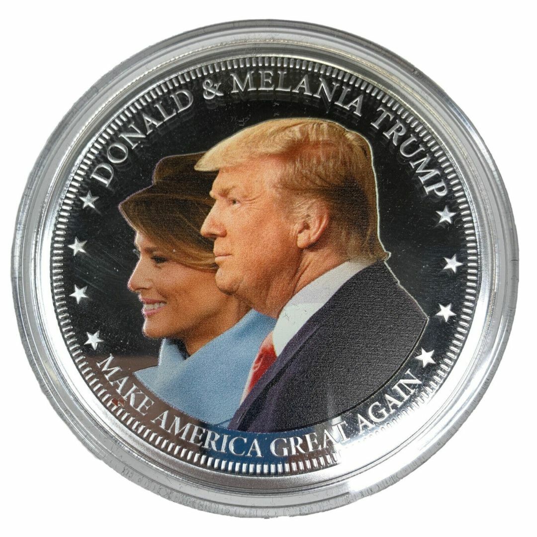 （超レア！）トランプ大統領　1オンス 銀貨　2017 MAGA 就任式