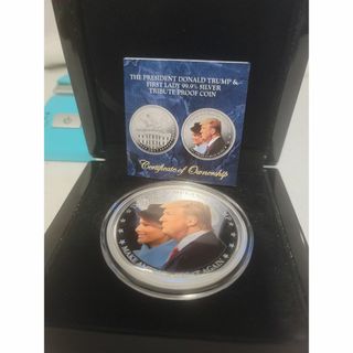 エンタメ/ホビー限定レア☆2016 2017 Trump Dollar トランプ銀貨 2枚セット