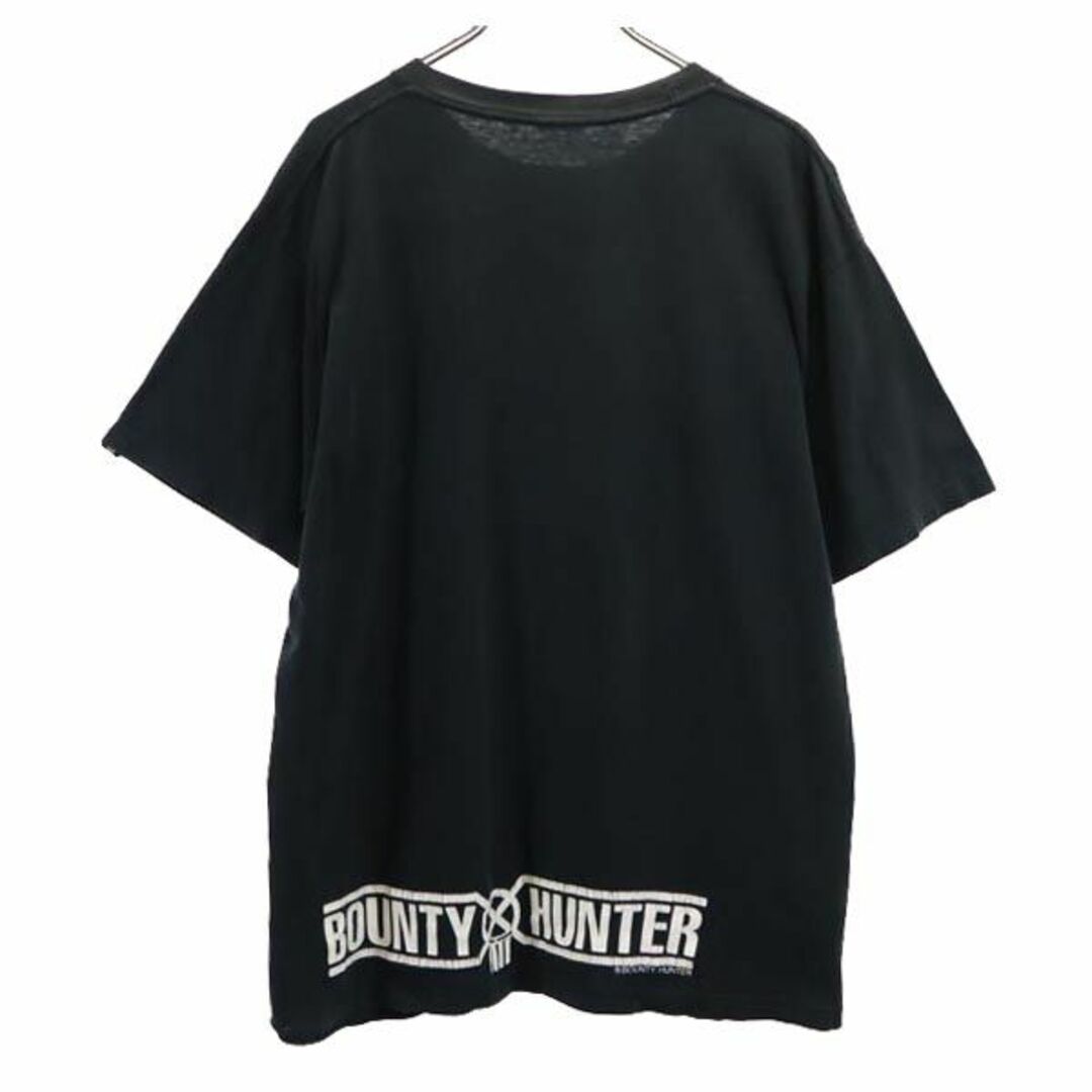 バウンティーハンター プリント 半袖 Tシャツ XL ブラック系 BOUNTY HUNTER ロゴ メンズ   【230731】 メール便可