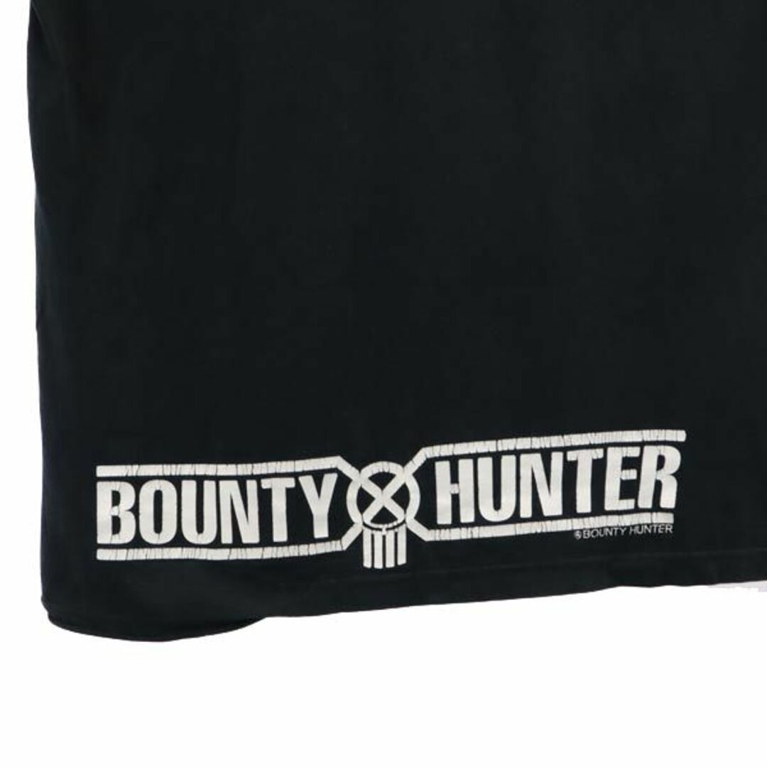 バウンティーハンター プリント 半袖 Tシャツ XL ブラック系 BOUNTY HUNTER ロゴ メンズ   【230731】 メール便可