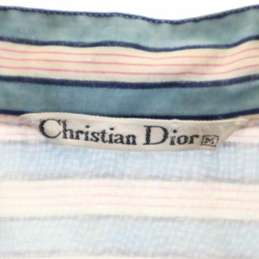 Christian Dior - クリスチャンディオール ノースリーブ ストライプ