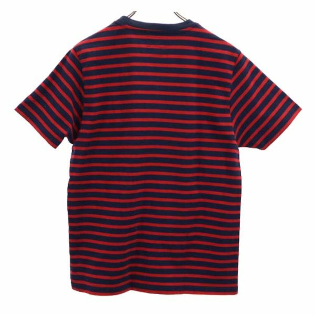 BEAMS(ビームス)のビームス ボーダー 半袖 Tシャツ S ネイビー系 BEAMS ポケT メンズ 【中古】  【230731】 メール便可 メンズのトップス(Tシャツ/カットソー(半袖/袖なし))の商品写真